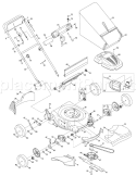 Part Location Diagram of 787-01278-0665 MTD 21'' Deck